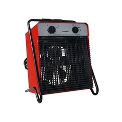 Kibernetik HL9 Drinnen Schwarz, Rot 9000 W Elektrischer Raumheizlüfter