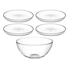 LEONARDO CUCINA Geschirrset 5 Stück(e) Glas Transparent