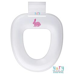 Yary Kidz Hase Toiletten-Trainer Polypropylen (PP) Grau, Weiß