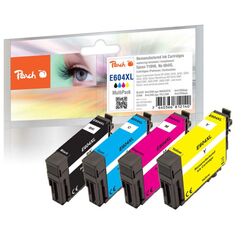 Peach PI200-982 Druckerpatrone 4 Stück(e) Kompatibel Hohe (XL-) Ausbeute Schwarz, Cyan, Magenta, Gelb