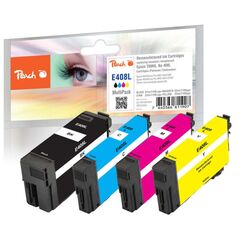 Peach PI200-958 Tonerkartusche 4 Stück(e) Kompatibel Schwarz, Hellblau, Pink, Gelb