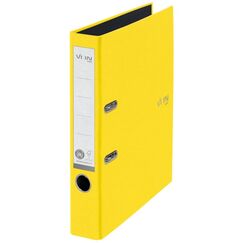 Leitz VON 10580015 Ringmappe A4 Gelb, Farbe: Gelb