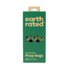 Earth Rated 870856000710 Hunde-/Katzenkotbeutel 315 Stück(e) Kunststoff Einwegartikel