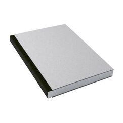 Sigel 110511 Notizbuch A5 144 Blätter Schwarz, Grau