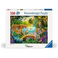 Ravensburger Puzzle 500 pieces - Tigers in the oasis Puzzlespiel 500 Stück(e) Tiere