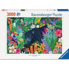 Ravensburger Panther im blühenden Dschungel