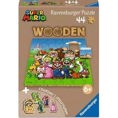 Ravensburger Super Mario, Wooden Puzzlespiel 44 Stück(e) Cartoons
