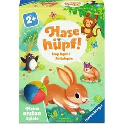Ravensburger 12010006 Brettspiel Hase hüpf! 15 min Kartenspiel Logisch
