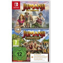ak tronic Software & Services Jumanji 1+2 Compilation Standard Nintendo Switch