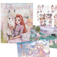 Depesche TOPModel Viva Violet Aufkleber für Kinder