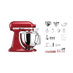 KitchenAid Artisan KSM200 Swiss Edition Küchenmaschine 325 W 4,8 l Rot, Farbe: Rot