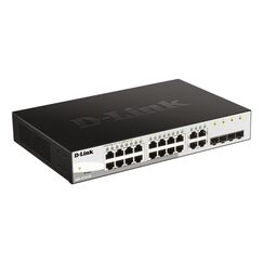 D-Link DGS-1210-20 Managed L2 Gigabit Ethernet (10/100/1000) 1U Schwarz