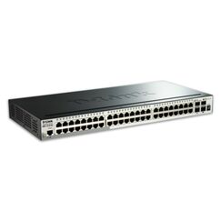 D-Link DGS-1510-52X Netzwerk-Switch Managed L3 Gigabit Ethernet (10/100/1000) 1U Schwarz