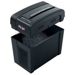 Rexel Secure X6-SL Aktenvernichter Kreuzschreddern 55 dB Schwarz