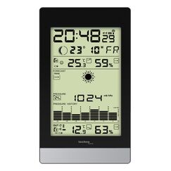 Technoline WS 9050 Digitale Wetterstation Schwarz, Silber