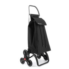 Rolser SAQ057-1023 Einkaufstasche Schwarz Trolley-Tasche