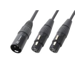PD-Connex CX142 Audio-Kabel 0,5 m XLR (3-pin) 2 x XLR (3-pin) Schwarz