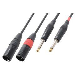PD-Connex 177056 Audio-Kabel 0,2 m XLR (3-pin) 6.35mm Schwarz