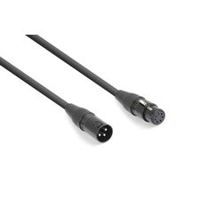 PD-Connex 177947 Audio-Kabel 0,1 m XLR (3-pin) XLR (5-pin) Schwarz