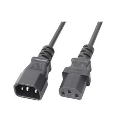 PD-Connex 177956 Stromkabel Schwarz 5 m C13-Koppler C14-Koppler