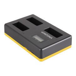 PATONA 01916 Akkuladegerät Batterie für Digitalkamera USB