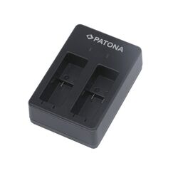 PATONA 01935 Akkuladegerät Batterie für Digitalkamera USB