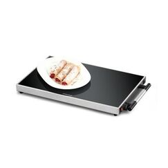 Rommelsbacher WPR 307/E Wärmeschublade 1 Maßgedecke 3000 W Schwarz, Edelstahl