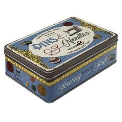 Nostalgic Art Needles & Pins Rechteckig Box 2,5 l Mehrfarbig