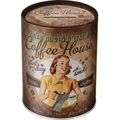 Nostalgic Art Coffee House Spardose Mehrfarbig Metall 1 Stück(e)