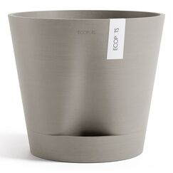 Ecopots Venice 2 Drinnen/Draußen Topfpflanzer Freistehend Graubraun
