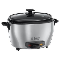 Russell Hobbs Maxicook Reiskocher 5 l 1000 W Schwarz, Edelstahl