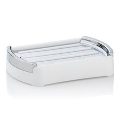 Kela 24190 Seifenhalter Weiß