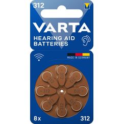 Varta 4043752393712 Haushaltsbatterie Einwegbatterie 312 Zink-Luft