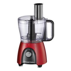 Russell Hobbs 27110-56 Küchenmaschine 600 W 2,3 l Schwarz, Rot, Transparent