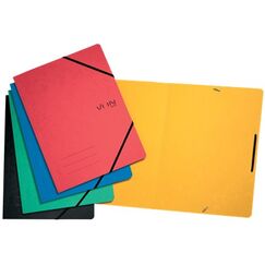 Leitz VON 30111099 Sammelmappe Karton Schwarz, Blau, Grün, Rot, Gelb A4, Farbe: Schwarz, Blau, Grün, Rot, Gelb