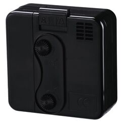 Hama A50 Quarzwecker Schwarz, Farbe: Schwarz