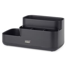 Joseph Joseph 70600 Badezimmer-Aufbewahrungsbehälter Schwarz Badezimmer-Organizer