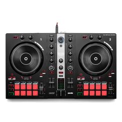 Hercules INPULSE 300 MK2 Vinyl-Scratcher Schwarz, Rot