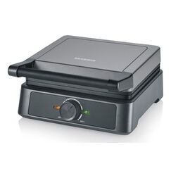 Severin WA 2125 Waffeleisen 2 Waffel(n) 1600 W Anthrazit, Schwarz
