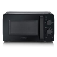 Severin MW 7580 Mikrowelle Schwarz Solo-Mikrowelle Arbeitsplatte 19 l 700 W