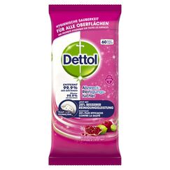 Dettol 3077936 Desinfektionstuch 60 Stück(e)