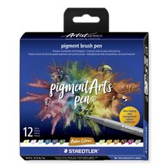 Staedtler Pigment Arts Brush Pen Nature Colors Filzstift Mehrfarbig 12 Stück(e)