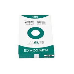 Exacompta 3808B Karteikarte Weiß