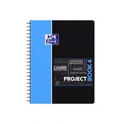 Oxford 400037432 Notizbuch A4 Violett, Gelb, Blau, Rot