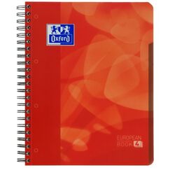 Oxford 400109444 Notizbuch A4 120 Blätter Rot