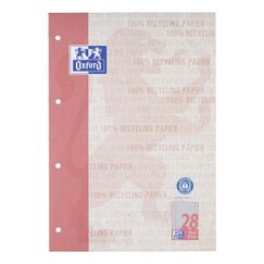 Oxford 400159594 Notizbuch A4 50 Blätter Rot