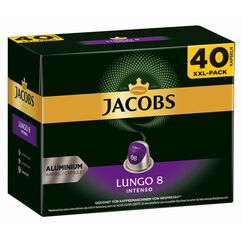 Jacobs Lungo 8 Intenso Kaffeekapsel Dunkle Röstung 40 Stück(e)