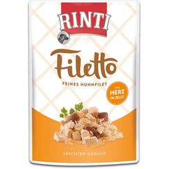 RINTI Filetto Huhn, Herz Adult 100 g
