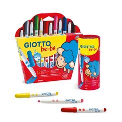 Giotto F469800 Marker 6 Stück(e) Mehrfarbig