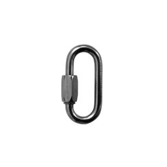 Meister & Cie 84338 Karabinerhaken zum Klettern Verschlusskarabiner Oval Stahl Edelstahl 1 Stück(e)